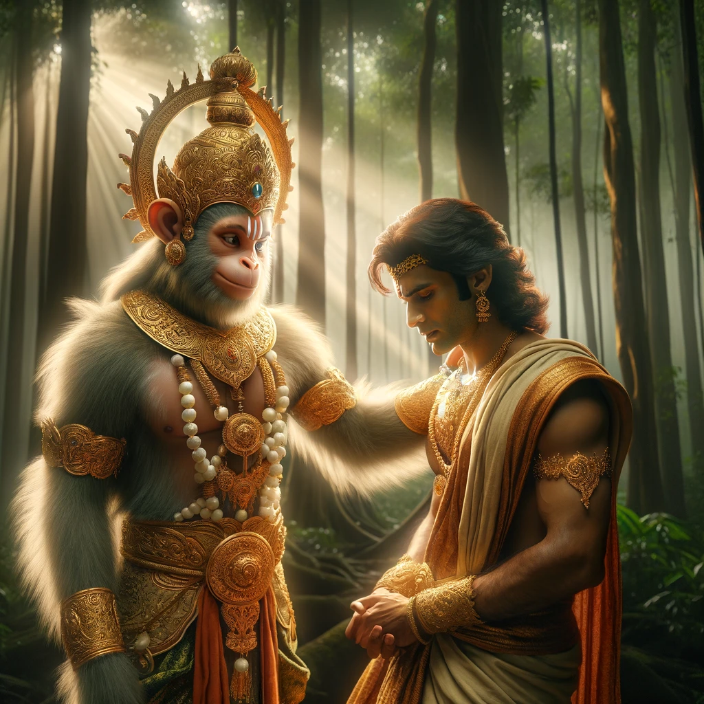 Sugriva Consoles Rama